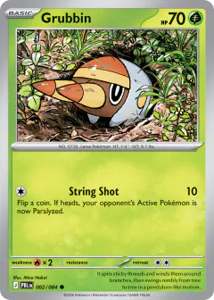 Grubbin Common card from Pitch Black