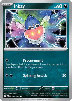 Inkay Common card from Pitch Black