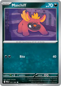 Maschiff Common card from Pitch Black