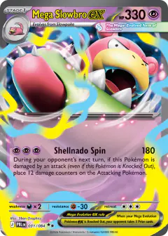Mega Slowbro ex Double Rare card from Pitch Black
