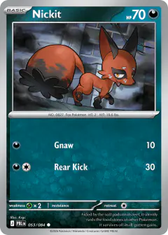 Nickit Common card from Pitch Black