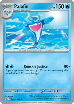 Palafin Uncommon card from Pitch Black