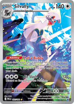 Silvally Illustration Rare card from Pitch Black