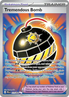 Tremendous Bomb Ultra Rare card from Pitch Black