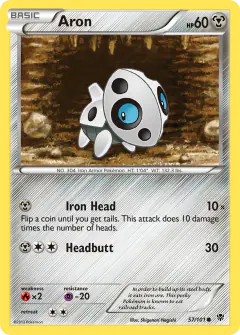 Aron Common card from Plasma Blast