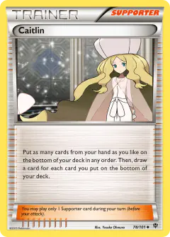 Caitlin Uncommon card from Plasma Blast