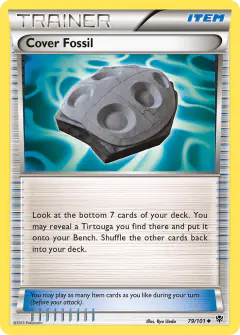 Cover Fossil Uncommon card from Plasma Blast