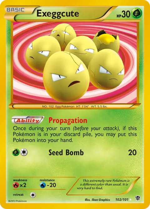 Exeggcute Rare Secret