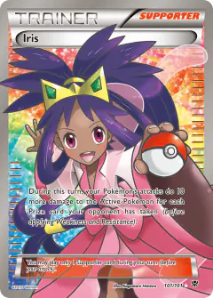 Iris Rare Ultra card from Plasma Blast