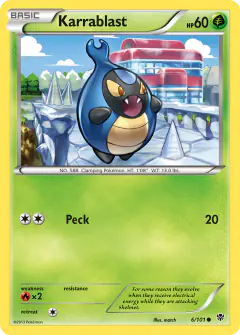 Karrablast Common card from Plasma Blast