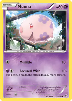Munna Common card from Plasma Blast