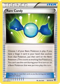 Rare Candy Uncommon card from Plasma Blast