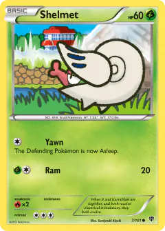 Shelmet Common card from Plasma Blast