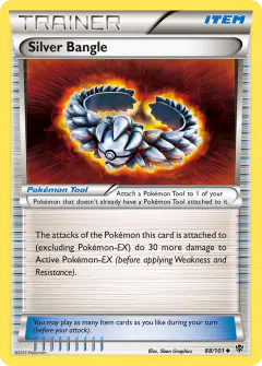 Silver Bangle Uncommon card from Plasma Blast