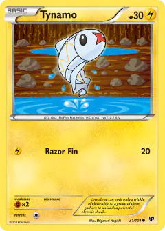 Tynamo Common card from Plasma Blast