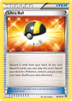 Ultra Ball Uncommon card from Plasma Blast