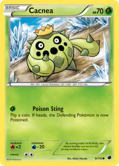 Cacnea Common card from Plasma Freeze