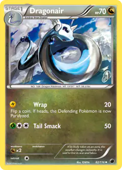Dragonair Uncommon card from Plasma Freeze