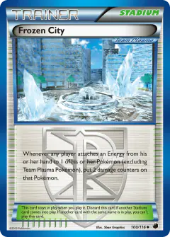 Frozen City Uncommon card from Plasma Freeze