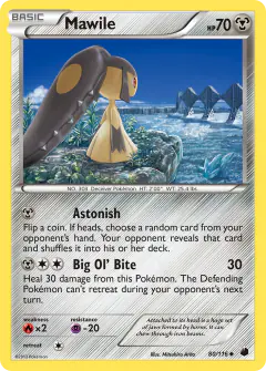 Mawile Uncommon card from Plasma Freeze
