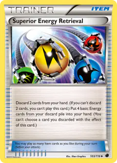Superior Energy Retrieval Uncommon card from Plasma Freeze