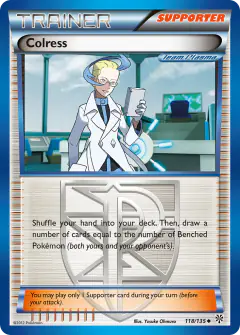 Colress Uncommon card from Plasma Storm