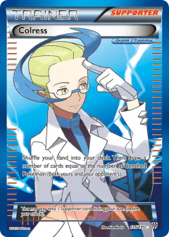 Colress Rare Ultra card from Plasma Storm