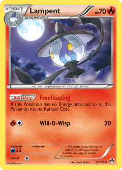 Lampent Uncommon card from Plasma Storm