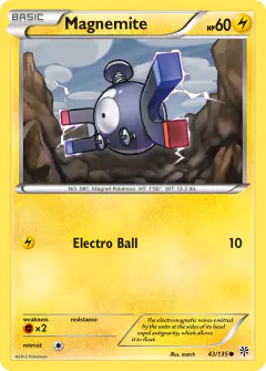 Magnemite Common card from Plasma Storm