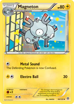 Magneton Uncommon card from Plasma Storm