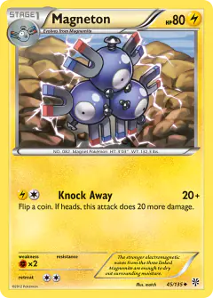 Magneton Uncommon card from Plasma Storm