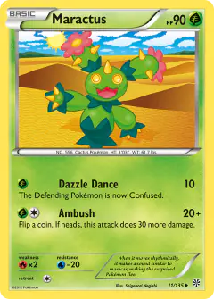 Maractus Uncommon card from Plasma Storm