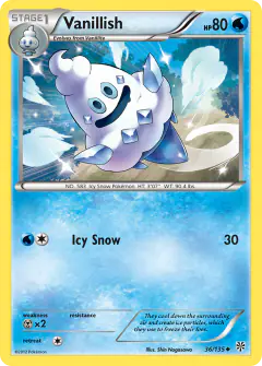 Vanillish Uncommon card from Plasma Storm