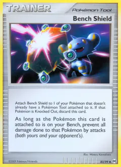 Bench Shield Uncommon card from Platinum Arceus