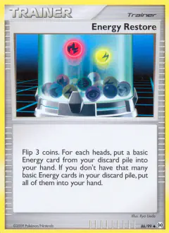 Energy Restore Uncommon card from Platinum Arceus