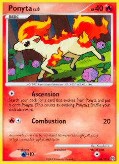 Ponyta Uncommon card from Platinum Arceus