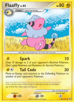 Flaaffy Uncommon card from Platinum Base