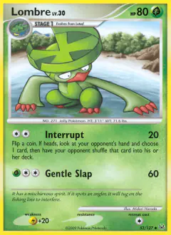 Lombre Uncommon card from Platinum Base