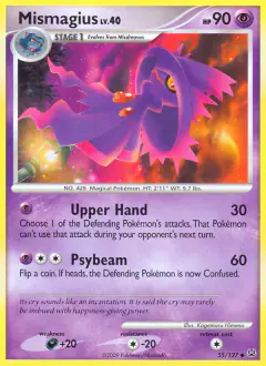 Mismagius Uncommon card from Platinum Base