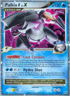 Palkia G LV.X Rare Holo LV.X card from Platinum Base