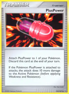 PlusPower Uncommon card from Platinum Base