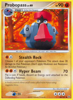 Probopass Uncommon card from Platinum Base