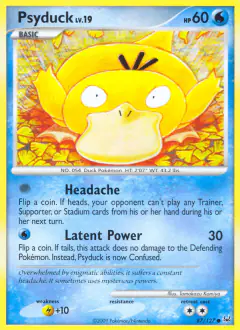 Psyduck Common card from Platinum Base