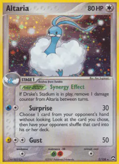 Altaria Rare Holo card from Power Keepers
