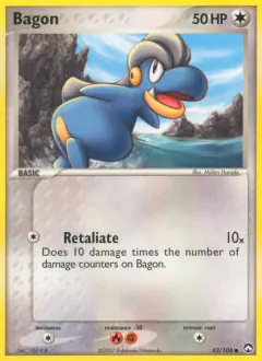 Bagon Common card from Power Keepers