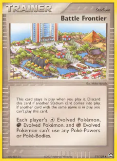 Battle Frontier Uncommon card from Power Keepers