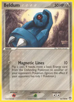 Beldum Common card from Power Keepers
