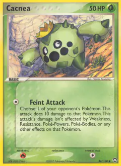 Cacnea Common card from Power Keepers