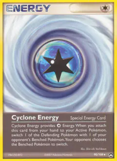 Cyclone Energy Uncommon card from Power Keepers