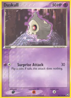 Duskull Common card from Power Keepers